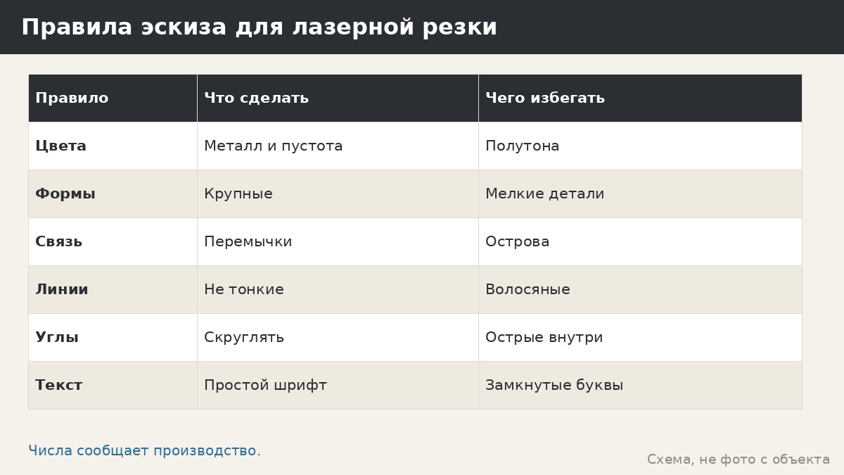 Как подготовить эскиз для лазерной резки: правила для панелей беседки