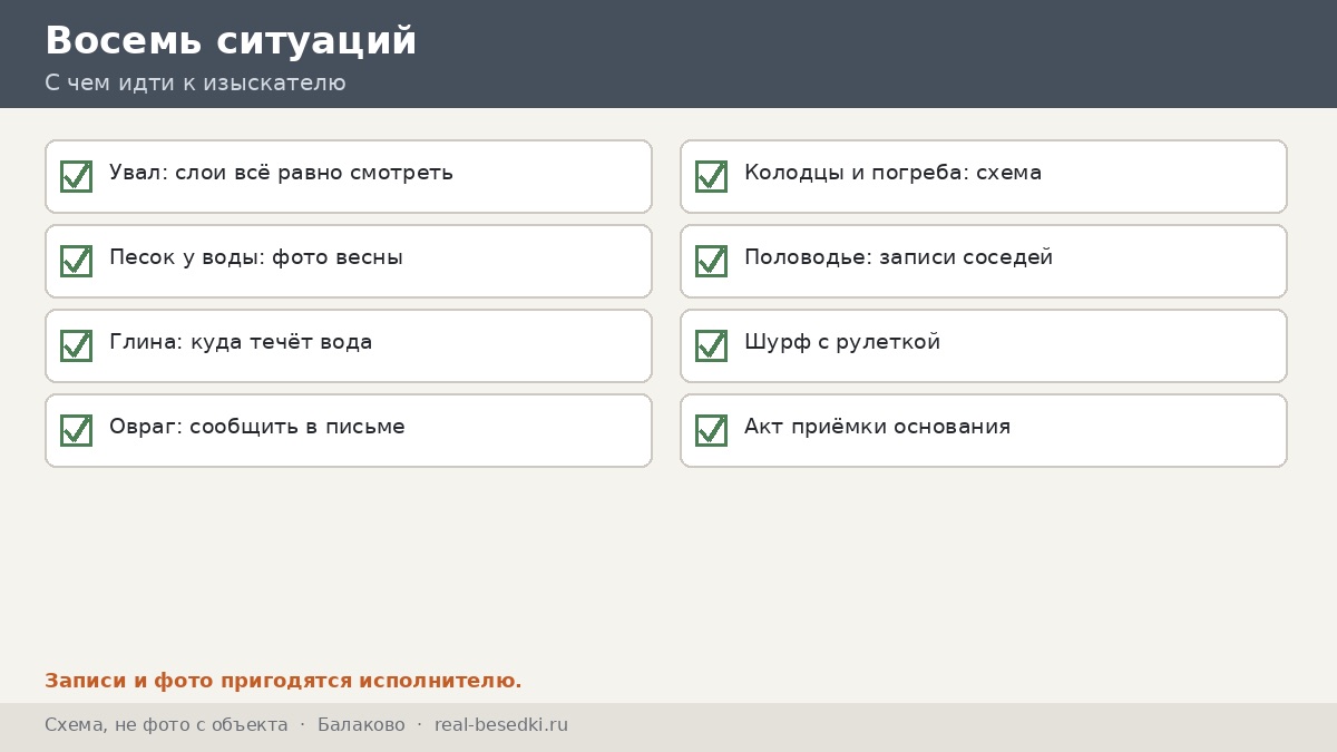 Восемь ситуаций, Балаково