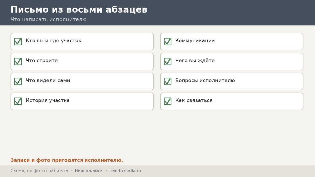 Проверка участка, Нижнекамск