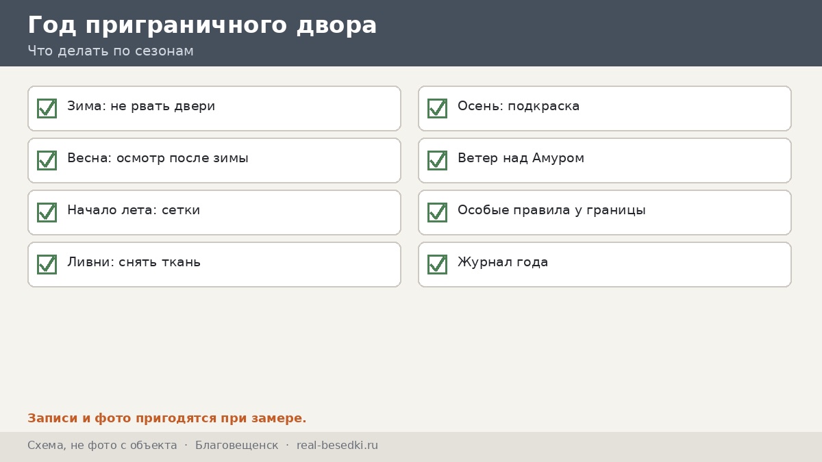Год двора, Благовещенск