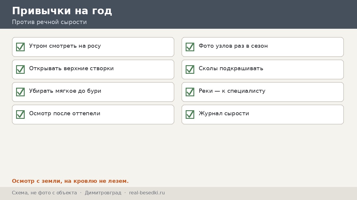 Пять привычек, Димитровград