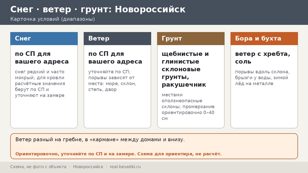 Беседка у моря в Новороссийске: ветер, влажность и коррозия — хроника одной боры, от предвестников до утра после шторма