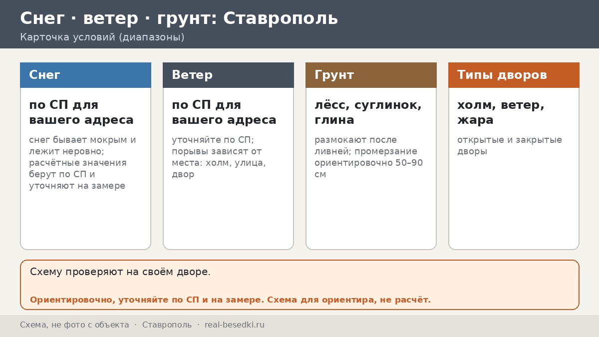 Жара и ливни в Ставрополе: как выбрать беседку, чтобы не париться — возвышенность, ветер и зимние туманы