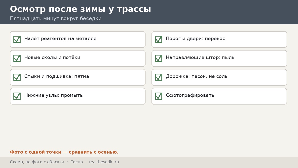 Чек-лист зимы, Тосно
