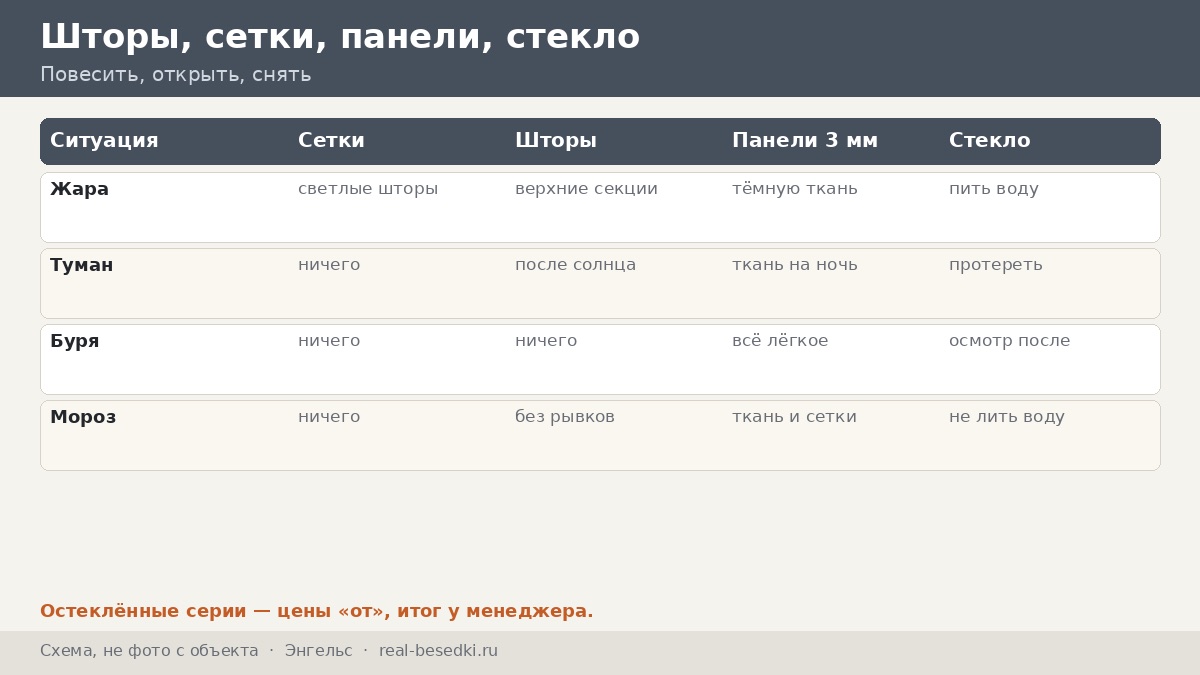 Шторы и вентиляция в Энгельсе: речная влажность и жара — что повесить, что открыть и когда снять