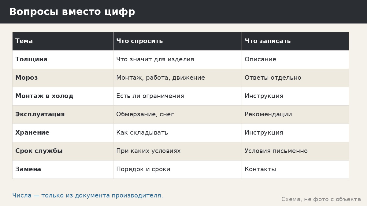 Мягкие окна зимой: почему мы не называем толщину плёнки и морозостойкость