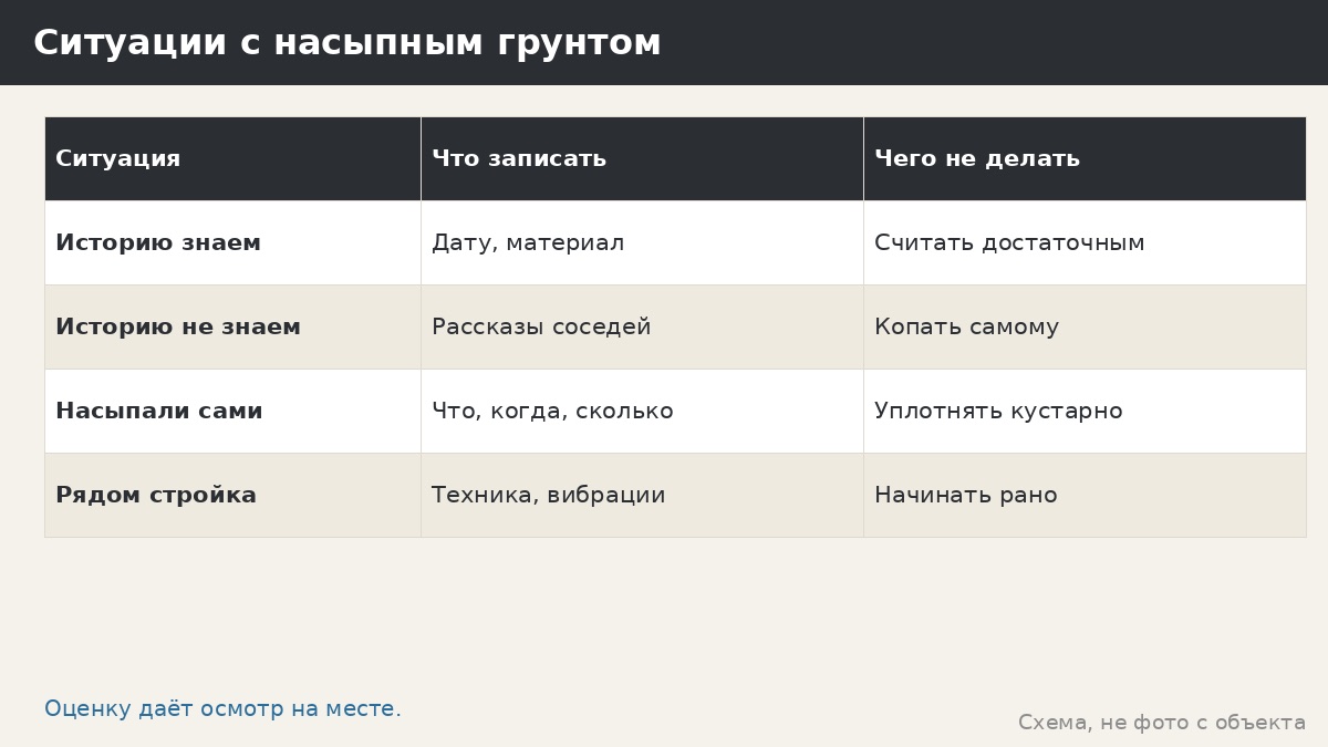 Насыпной грунт и стройплощадка: что с ним не так и как готовить место