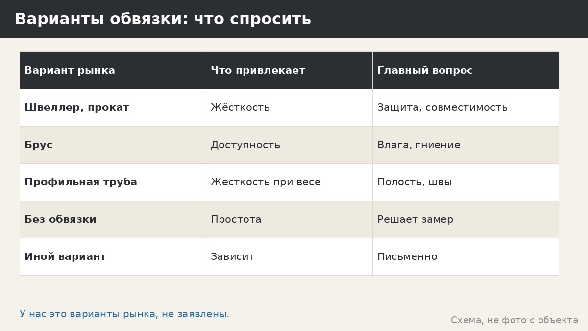 Обвязка свайного фундамента: швеллер, брус, труба — как сравнивать варианты