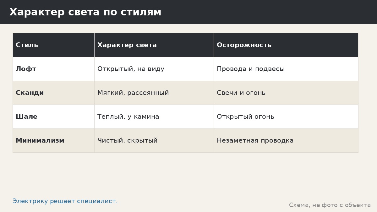 Освещение по стилям в беседке: какой свет подходит лофту, сканди, шале и минимализму