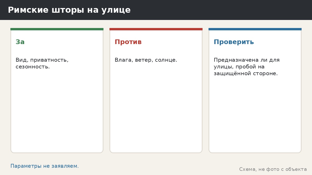 Римские шторы на улице: стоит ли вешать их в беседке
