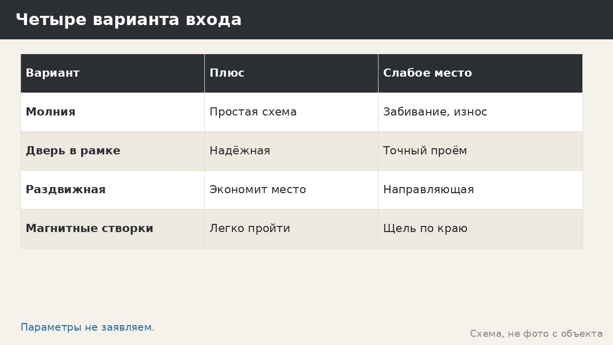 Сетка на молнии и дверь в беседку: как устроить вход без насекомых