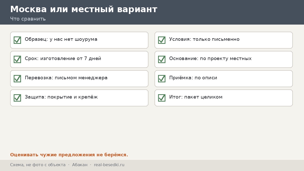 Стоит ли везти беседку из Москвы в Абакан: плюсы, ограничения и альтернативы — разбор семи возражений перед заказом