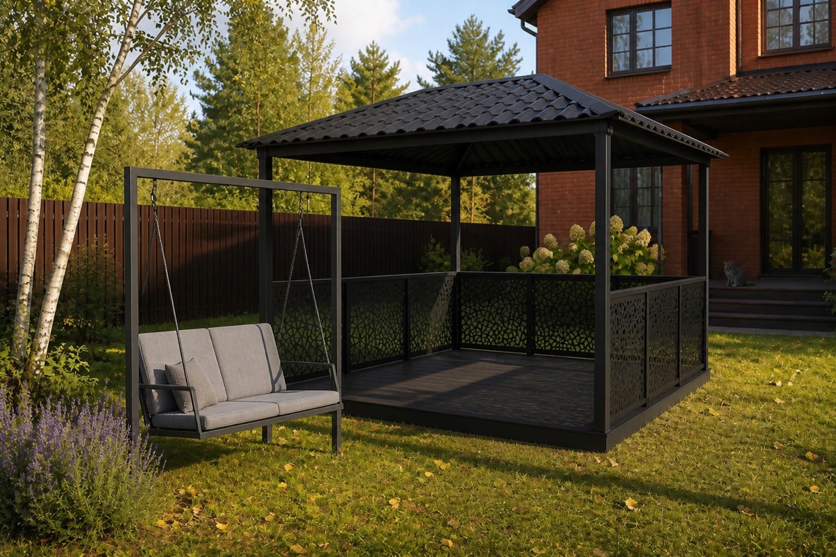 Качели 70×70 — это не каркас беседки 80×80×3